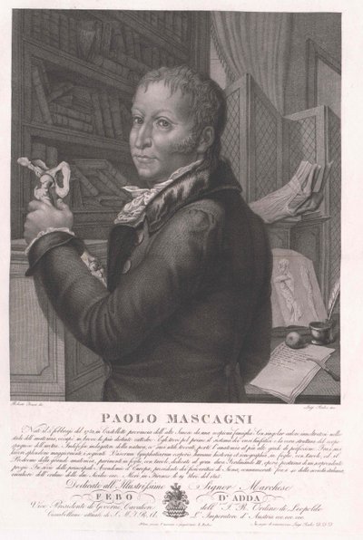 Paul Mascagni av Artist Unknown