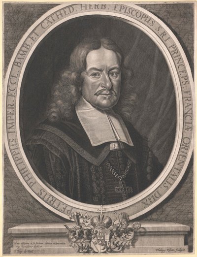 Peter Philipp von Dernbach av Artist Unknown