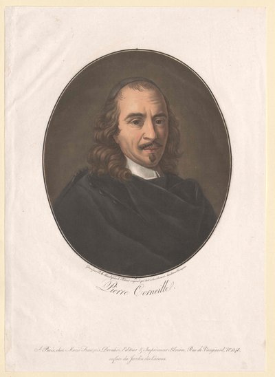 Pierre Corneille (trykk) av Artist Unknown