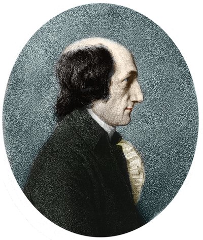 Portrett av Charles Stanhope, engelsk oppfinner. av Artist Unknown