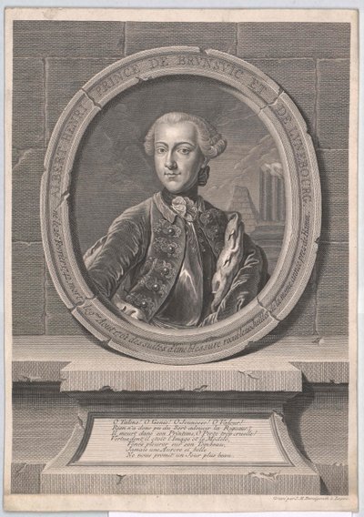 Prinsen av Brunswick-Wolfenbüttel Albrecht Henry av Artist Unknown