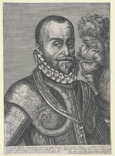 Prins William I av Oranien (trykk) av Artist Unknown