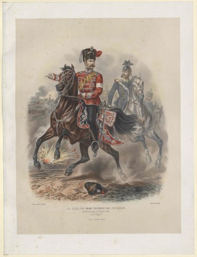 Prins Friedrich Carl av Preussen av Artist Unknown