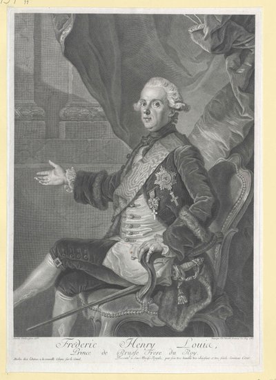 Prins av prøyssisk Henrik av Artist Unknown