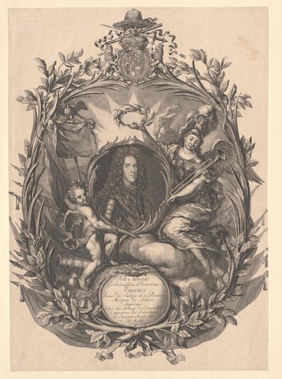 Prinsen av Savoyen Carignan Eugene av Artist Unknown