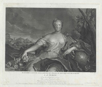 Prinsesse Elisabeth av Frankrike av Artist Unknown