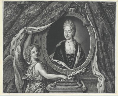 Prinsesse Magdalene Sibyl av Hessen-Darmstadt av Artist Unknown