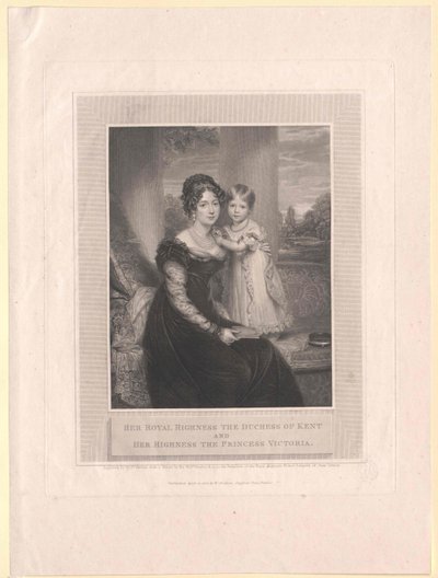 Prinsesse Victoria av Sachsen-Coburg-Saalfeld av Artist Unknown