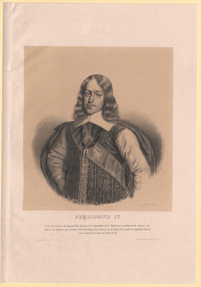 Romerkongen Ferdinand IV av Artist Unknown