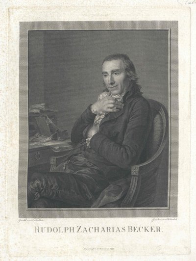 Rudolf Zachariah Becker av Artist Unknown