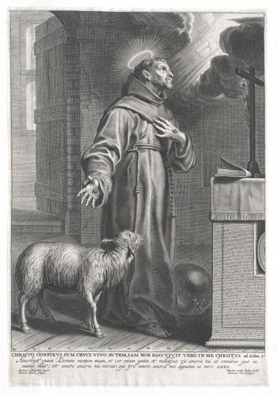 Sankt Frans av Assisi av Artist Unknown