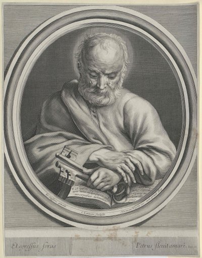 Den hellige apostel Peter av Artist Unknown