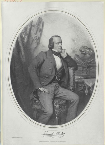 Samuel Phelps av Artist Unknown