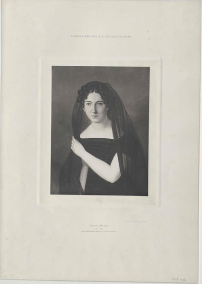 Sophie Mueller (trykk) av Artist Unknown