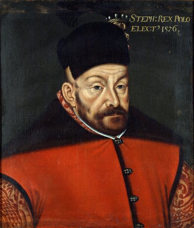Stefan I Bathory (1533–1586) av Artist Unknown
