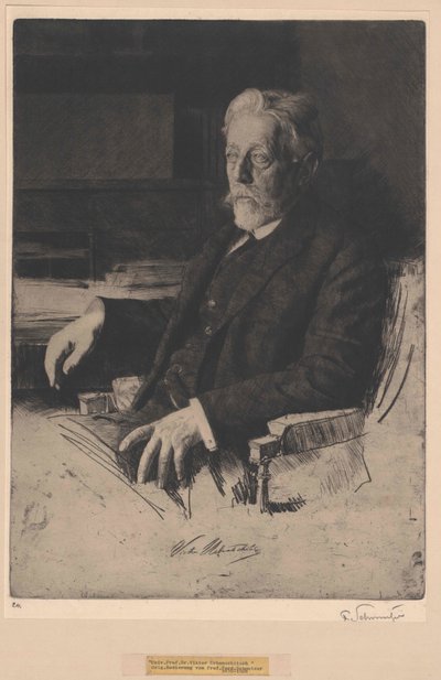 Victor Urbantschitsch av Artist Unknown