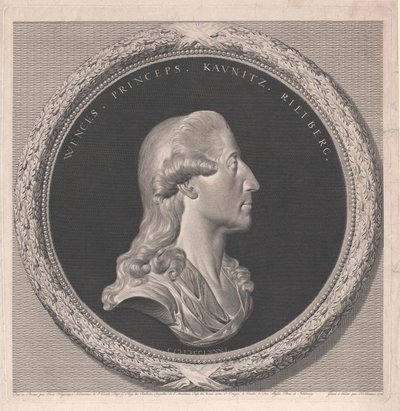 Wenzel Anton, greve av Kaunitz-Rietberg av Artist Unknown
