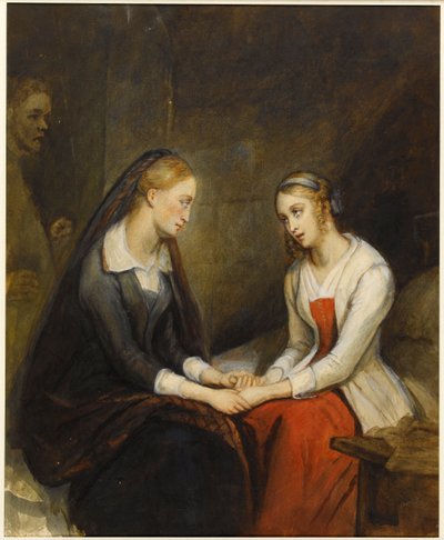 Effie og Jeanie av Ary Scheffer