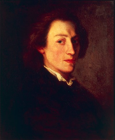 Frankrike, Versailles, Portrett av den polske komponisten og pianisten Frederic Chopin (1810 - 1849) av Ary Scheffer
