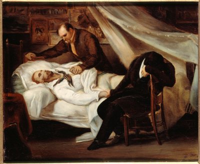 Géricaults død av Ary Scheffer