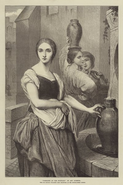 Margaret ved fontenen av Ary Scheffer
