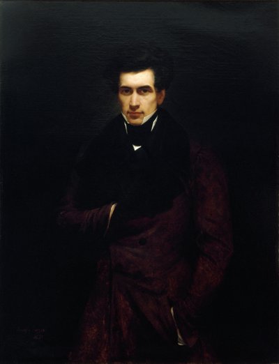 Portrett av Armand Carrel 1800-1836, 1833. av Ary Scheffer
