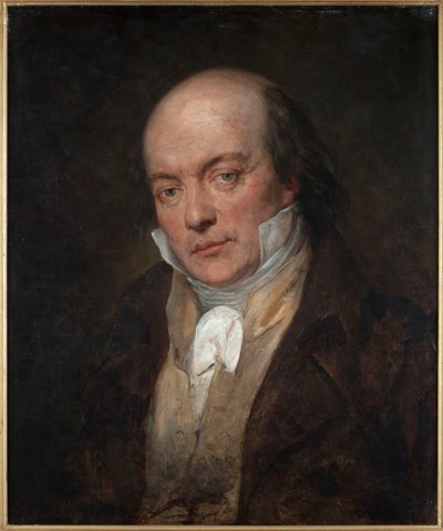 Portrett av Pierre-Jean de Béranger 1780-1857, 1828. av Ary Scheffer