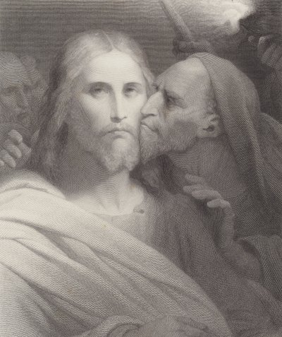 Kysset til Judas av Ary Scheffer