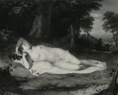 Ariadne av Asher Brown Durand