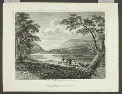 Delaware Water Gap av Asher Brown Durand