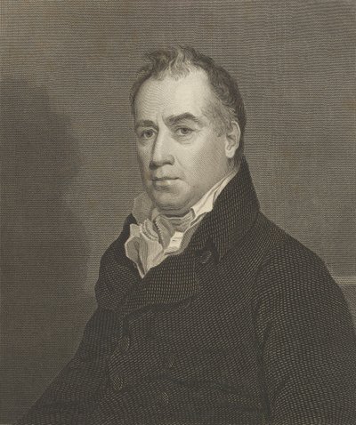 Hans eksellens Oliver Wolcott, guvernør i staten Connecticut, 1820. av Asher Brown Durand