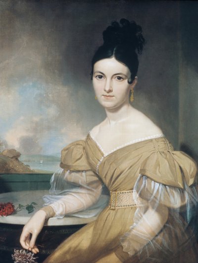 Mrs. Winfield Scott, 1831. av Asher Brown Durand