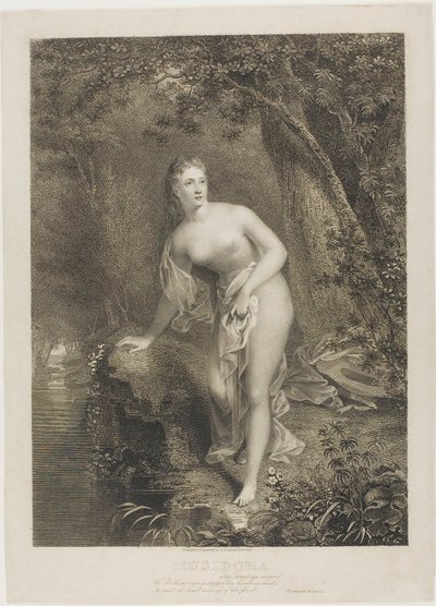 Musidora av Asher Brown Durand