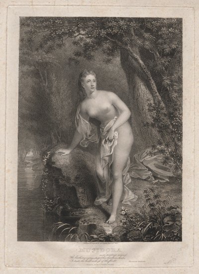 Musidora av Asher Brown Durand