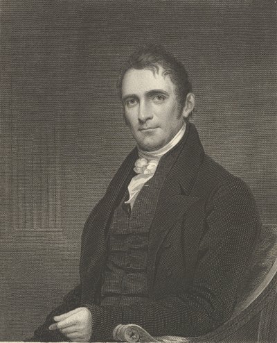 Rev. John Brodhead Romeyn, D. D., 1. mai 1820., 1. mai 1820. av Asher Brown Durand