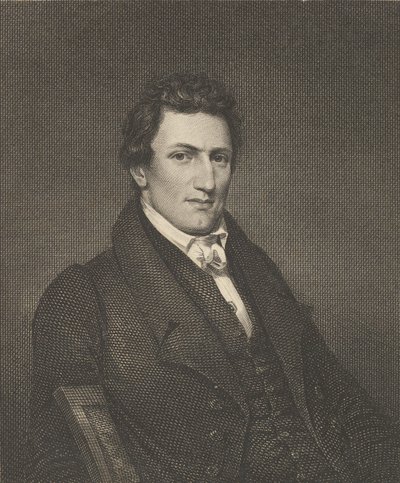 Pastor William Patton, før 1837. av Asher Brown Durand