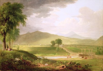 Utsikt over Rutland, Vermont, 1840 av Asher Brown Durand