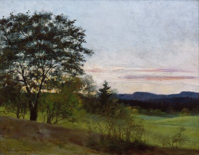 Landskap fra Aske av Asta Norregaard