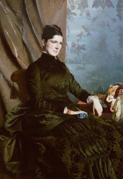 Portrait of Birgitte Egeberg av Asta Norregaard