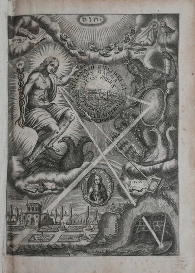 Den store kunsten av lys og skygge, 1646 av Athanasius Kircher