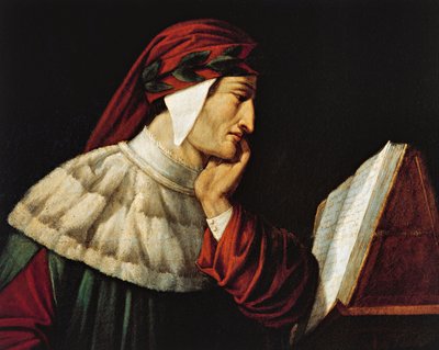 Portrett av Dante Alighieri (Firenze av Attilio Roncaldier