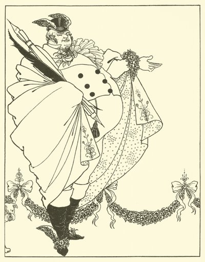 Innholdsside, The Savoy No 1 (litografi) av Aubrey (after) Beardsley