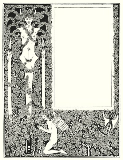 Design for tittelsiden til "Salome" (gravering) av Aubrey (after) Beardsley