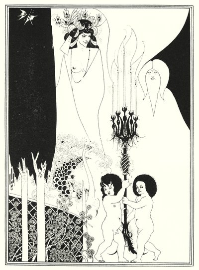 The Eyes of Herodes (gravering) av Aubrey (after) Beardsley