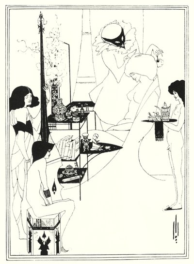 The Toilette of Salome (gravering) av Aubrey (after) Beardsley