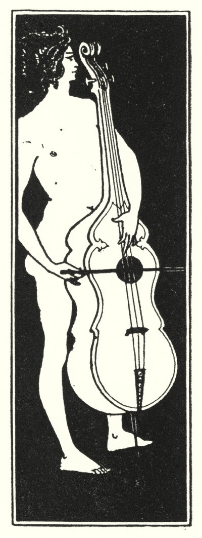 Tittelside ornament (gravering) av Aubrey (after) Beardsley