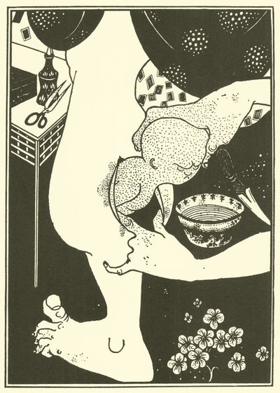 Fødsel av leggkalven av Aubrey Beardsley