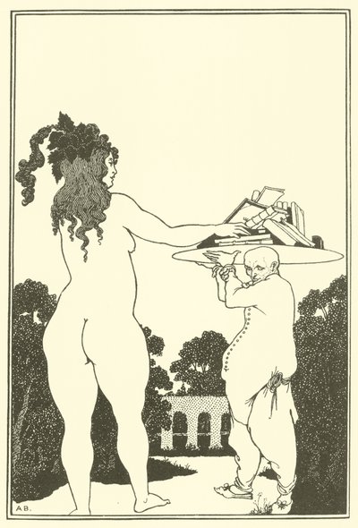 Bokplate av Aubrey Beardsley