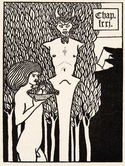 Kapitteloverskrift av Aubrey Beardsley