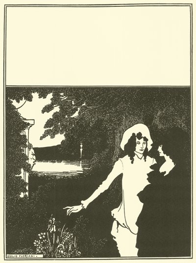 Omslagsdesign, The Savoy av Aubrey Beardsley